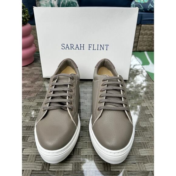 Sarah Flint “Perfect Sneaker” Taupe – Size Women’s 8.5 - Brand New in Box. - Picture 5 of 9